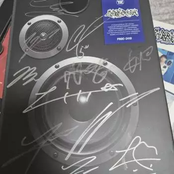 Theboyz Japan Fanconcert Альбом Cd Автограф Альбом