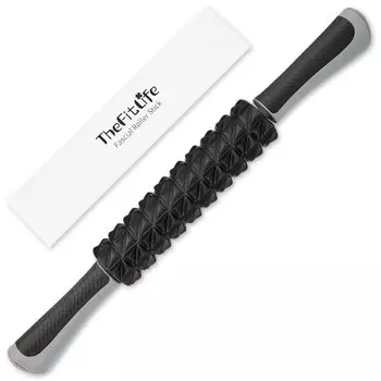 TheFitLife Массажный ролик Миофасциальный релиз Роликовый массаж икр Фасциальный ролик Палочка Шея Плечи Спина Талия Пенный ролик Лимфа Ноги Стопы Бедра Подошвы