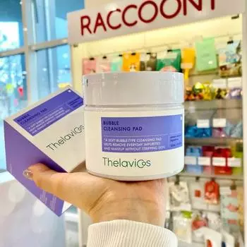 Thelavicos Bubble Cleansing Pad 70 шт., Увлажнение, Kbeauty, Корейская косметика, образец