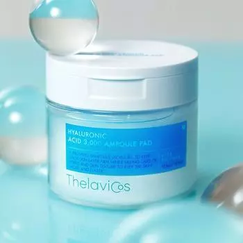 THELAVICOS Hyaluronic Acid 3000 Ampoule Pad 155 мл / 70 листов, Увлажнение, Kbeauty, корейская косметика, пробник