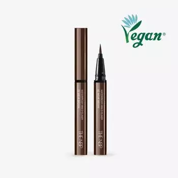 THENBP 0,6 г В одной руке, водостойкая мини-подводка для глаз Sook, коричневая, 1 шт.