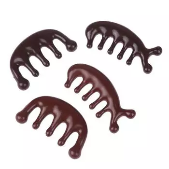 Терапевтический массаж расческа для головы лица массаж Гуаша для лица со скребком для широкого зуба Гуаша массаж тела