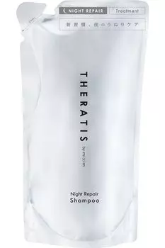 THERATIS Ночной восстанавливающий шампунь, сменная упаковка, 325 мл Шампунь |