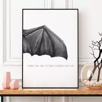 There You Are I ve Been Looking for You Poster and Print You Do Not Fear Quote Canvas Painting Wall Picture Living Room Decor 21x30cm No Framed