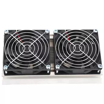 Thermoelectric Peltier Cooler - Peltier Thermoelectric Cooler Thermoelectric for Cooler Kit Air Conditioner Fridge чёрный