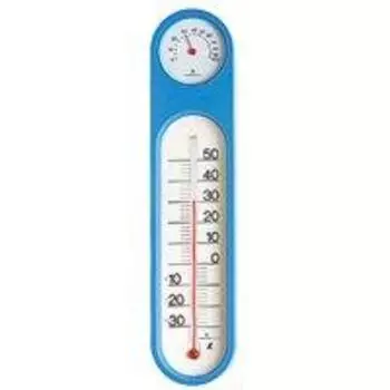 Thermohygrometer PC Oval Blue 48932