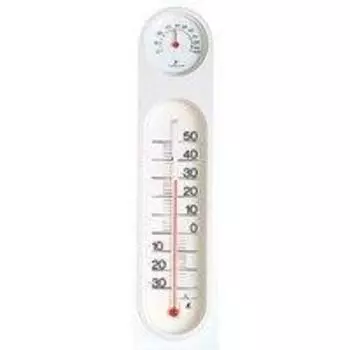 Thermohygrometer PC Oval White White 48927 &