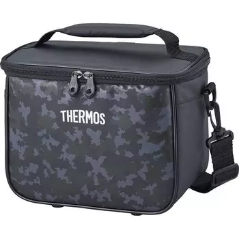 THERMOS Cooler Insulated Soft Black Bag, Cooler, 5L, REI-0052 BK-C, (Black/FF) чёрный