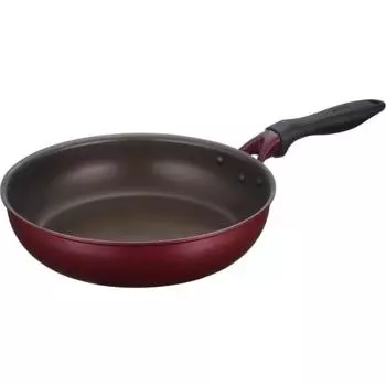 Thermos Durable Series Frying Pan 26cm Red IH Compatible KFH-026 R