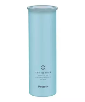 Thermos Industry Peacock Ice Pack Cold Insulation Slim Compact Thermos Structure with Cold Keeping Holder Vacuum Insulated Mini Ice Pack Blue A синий