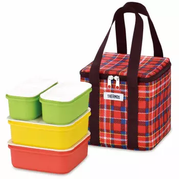 Thermos Lunch Box Family Fresh Lunch Box 2.7L Red DJF-2800 R