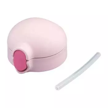 thermos npd-250 straw cap unit with straw set and packing light pink
