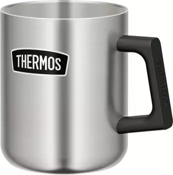 Thermos Outdoor Series Vacuum Insulated Stainless S Mug, 450ml, Steel, ROD-007