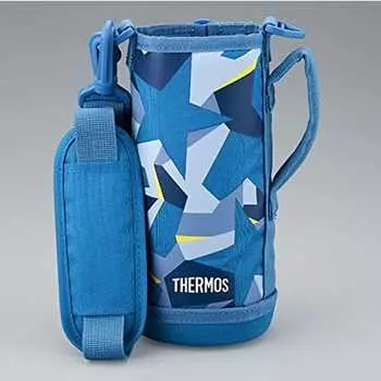 Thermos Replacement Parts 2-Way Bottle FJJ-800WF Handy Pouch Blue Camouflage (BL-C)
