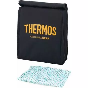 Thermos Sports Cooling Bag 3L Black Orange with Ice Pack REY-003 BKOR