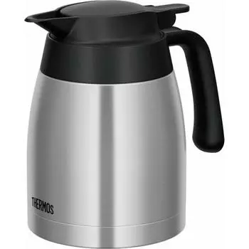 Thermos Stainless Pot 1L Stainless Black TTB-1000 SBK