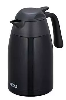 THERMOS THX-1500K BPTG503 Stainless Steel Tabletop Pot, Black