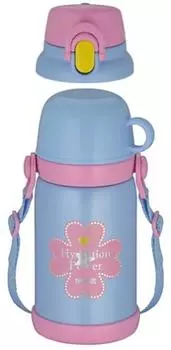 THERMOS Vacuum Insulated Bottle Pearl Blue PBL 2-Way 0.63L/0.6L FET-600W синий