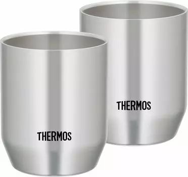 Thermos Vacuum Insulated Cup 360ml Stainless Steel Set of 2 S JDH-360P