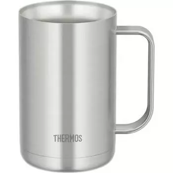 Thermos Vacuum Insulated Mug 0.6L Stainless Steel 1 JDK-600 S1 Beer Mug Father s Day Gift Men Women Birthday Present