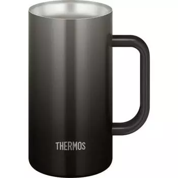 Thermos Vacuum Insulated Mug 720ml Black Dishwasher Safe Thermos Structure Thermal Insulation Beer Mug JDK-721C BK