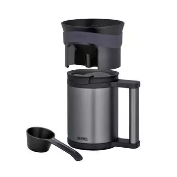 THERMOS Vacuum Insulated Mug Coffee Dripper 280ml Black BK & JCP-280CD чёрный