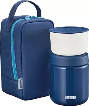 Thermos Vacuum Insulated Soup Lunch Set, 10.1 fl oz (300 ml), Navy JBY-551 NVY