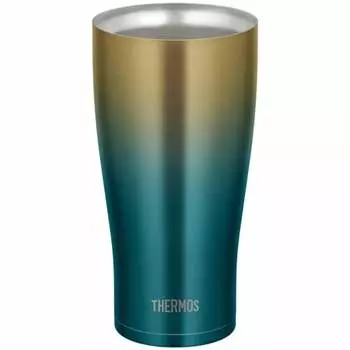Thermos Vacuum Insulated Tumbler 0.6L Blue Gold JDE-601LTD BLGD Father s Day Gift Beer Men Women Birthday Present