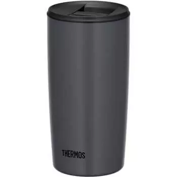 Thermos Vacuum Insulated Tumbler with Lid 500ml Dark Gray JDP-501 DGY