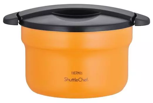 THERMOS Vacuum Insulation Cooker Shuttle Chef Apricot APR 2.8L KBF-3000
