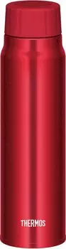 Thermos Water Bottle Cold Carbonated Beverage Bottle 500ml Red Cold Storage Only R FJK-500