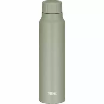 Thermos water bottle cold carbonated drink bottle 750ml khaki cold storage only FJK-750 KKI