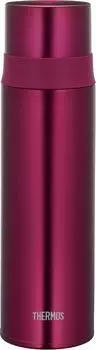 Thermos Water Bottle Stainless Steel Slim Bottle Burgundy 500ml BGD FFM-501