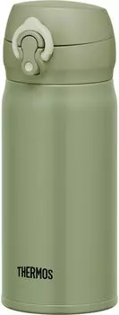 Thermos Water Bottle Vacuum Insulated Mobile Mug 350ml Khaki KKI JNL-355