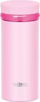 Thermos Water Bottle Vacuum Insulated Mobile Mug 250ml Shiny Pink SHP JNO-252