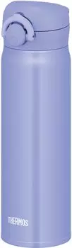 Thermos Water Bottle Vacuum Insulated Mobile Mug 500ml Blue Purple JNR-503 BL-PL