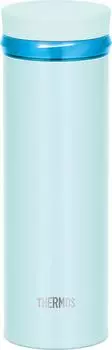 Thermos Water Bottle Vacuum Insulated Mobile Mug 350ml Shiny Blue SHB JNO-352