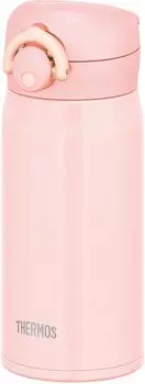 Thermos Water Bottle Vacuum Insulated Mobile Mug 350ml Shell Pink SPK JNR-352