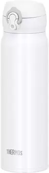 Thermos Water Bottle Vacuum Insulated Mobile Mug 600ml White Gray WHGY JNL-605