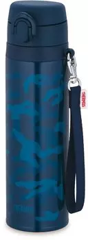 Thermos Water Bottle Vacuum Insulated Mobile Mug 550ml Navy NVY JNT-552
