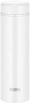 Thermos Water Bottle Vacuum Insulated Mobile Mug 500ml Matte White MTWH JOG-500