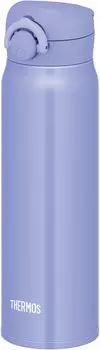Thermos Water Bottle Vacuum Insulated Mobile Mug 600ml Blue Purple JNR-603 BL-PL