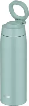 Thermos Water Bottle Vacuum Insulated Mobile Mug with Carry Loop 750ml Mint Green MG JOO-750