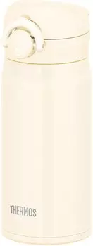 Thermos Water Bottle Vacuum Insulated Mobile Mug 350ml Milk White MWH JNR-352