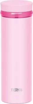 Thermos Water Bottle Vacuum Insulated Mobile Mug 350ml Shiny Pink SHP JNO-352