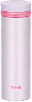 Thermos Water Bottle Vacuum Insulated Mobile Mug Lavender LV 0.35L JNO-351 лавандовый