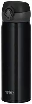 Thermos Water Bottle Vacuum Insulated Mobile Mug 500ml Pearl Black PBK JNL-504
