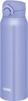 Thermos Water Bottle Vacuum Insulated Mobile Mug 750ml Blue Purple JNR-753 BL-PL