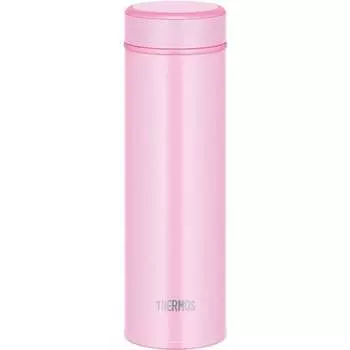 Thermos Water Bottle Vacuum Insulated Mobile Mug 500ml Light Pink JOG-500 LP