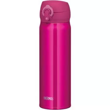 Thermos Water Bottle Vacuum Insulated Mobile Mug 500ml Rose Red JNL-505 RR